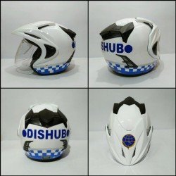 (Custom) Helm Half Face - DISHUB
