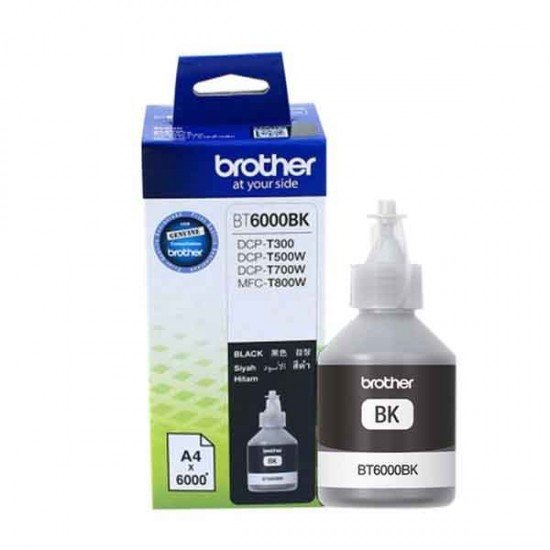 BROTHER Black Refill Tank BT-6000BK