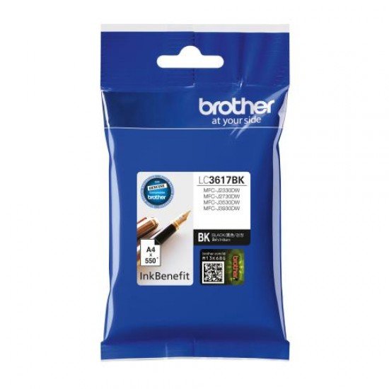 BROTHER Black Ink Cartridge LC-3617BK