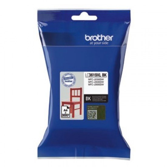 BROTHER Black Ink Cartridge LC-3619XLBK