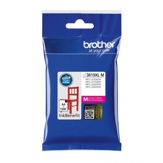 BROTHER Magenta Ink Cartridge LC-3619XLM