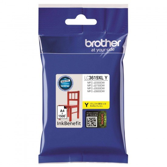 BROTHER Yellow Ink Cartridge LC-3619XLY