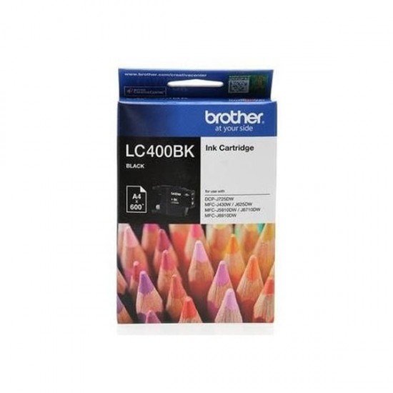 BROTHER Black Ink Cartridge LC-400BK