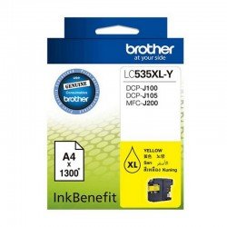 BROTHER Yellow Ink Cartridge LC-535XLY