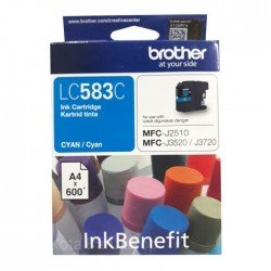 BROTHER Cyan Ink Cartridge LC-583C