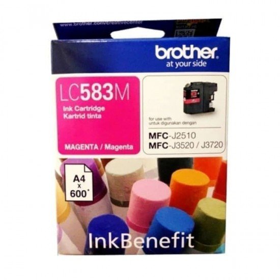 BROTHER Magenta Ink Cartridge LC-583M