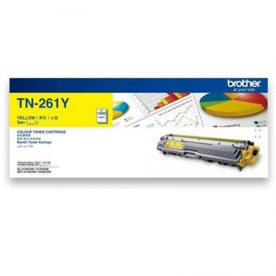 BROTHER YellowToner Cartridge TN-261Y