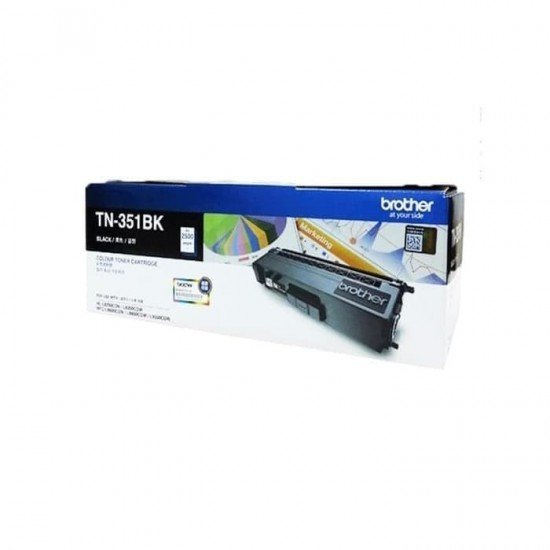 BROTHER Black Toner Cartridge TN-351BK