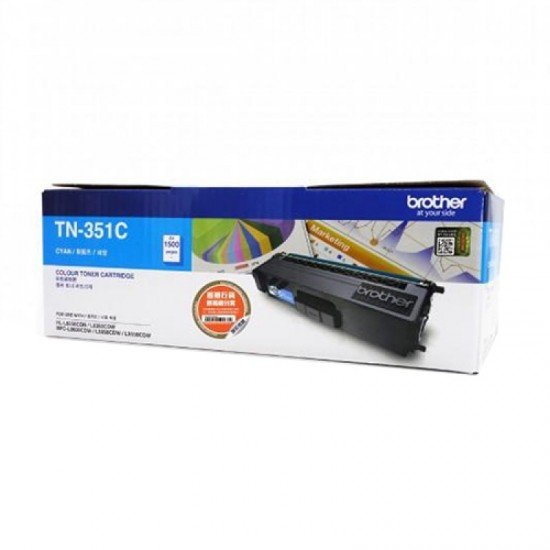 BROTHER Cyan Toner Cartridge TN-351C