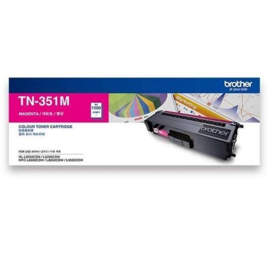 BROTHER Magenta Toner Cartridge TN-351M