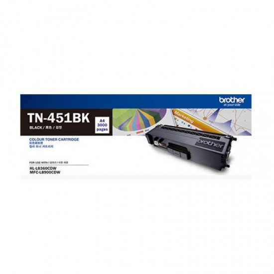 BROTHER Black Toner Cartridge TN-451BK