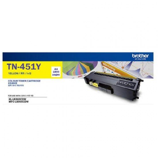 BROTHER YellowToner Cartridge TN-451Y