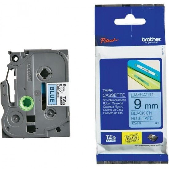 BROTHER Color Tapes 9mm TZE-521