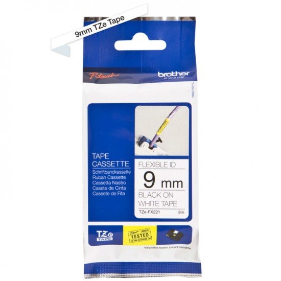 BROTHER Color Tapes 9mm TZE-FX221