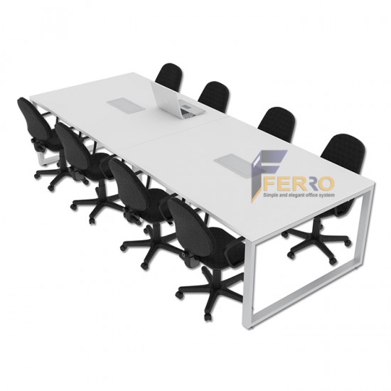 FERRO MEJA RAPAT CT 02 Uk. 1600 x 900 x 750 mm Lapis HPL