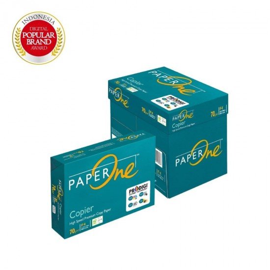 PaperOne Kertas HVS Fotocopy 70g F4 - Box