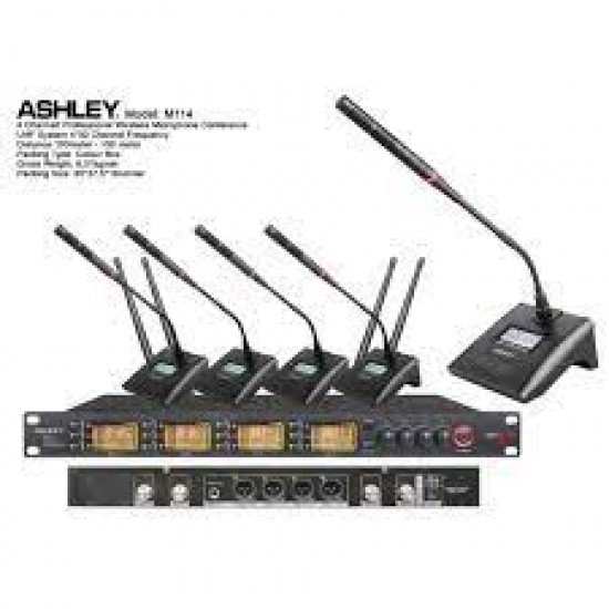 MIC WIRELESS ASHLEY M114 PODIUM MEJA